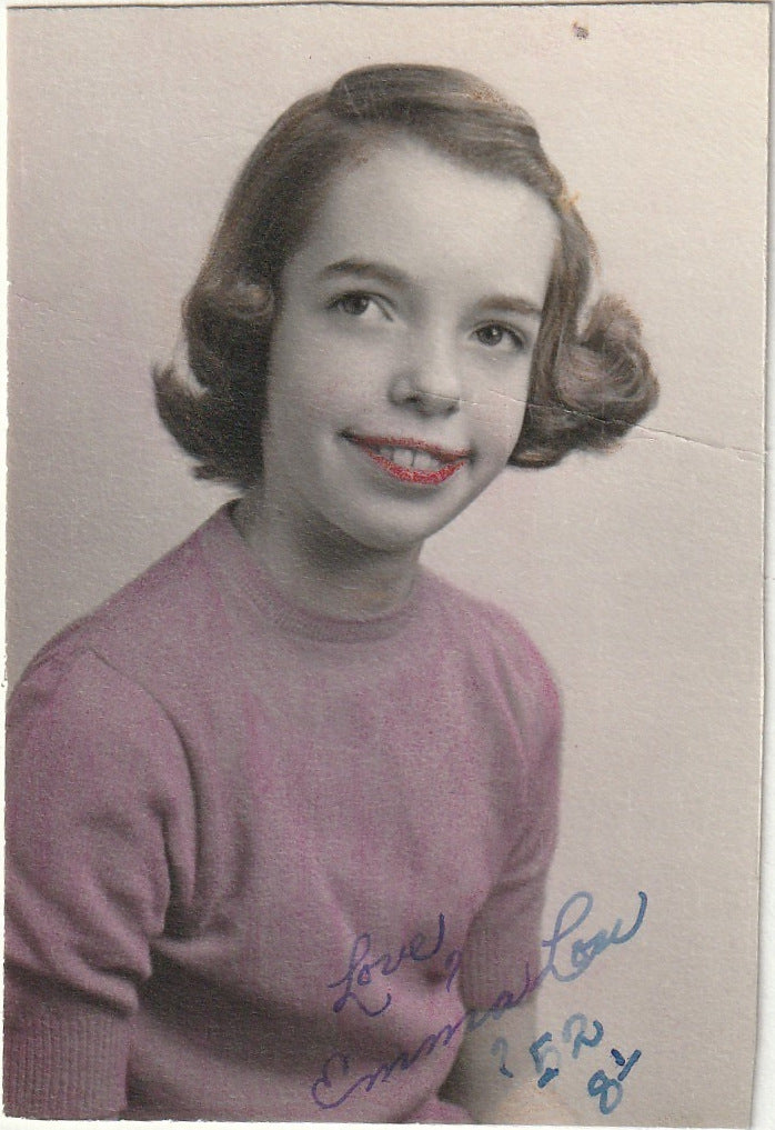 Love, Emma Lou - Hand Tinted Portrait - Photo, c. 1950s