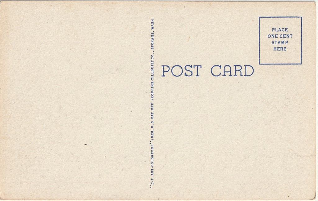 Spokane County Court House - Spokane, Washington - Postcard, c. 1950s