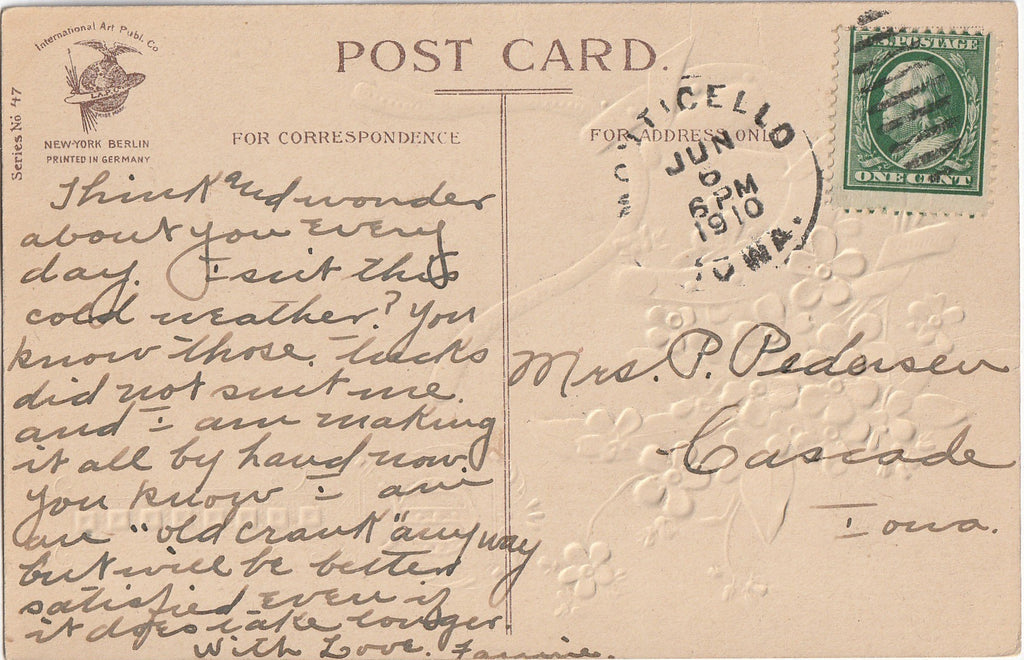 Many Happy Returns of The Day - Glad Birthday - SET of 2 - Postcards, c. 1910s