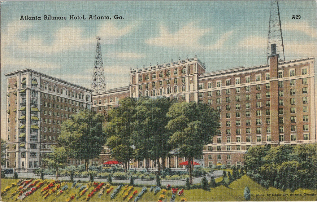 Atlanta Biltmore Hotel Atlanta Georgia Postcard