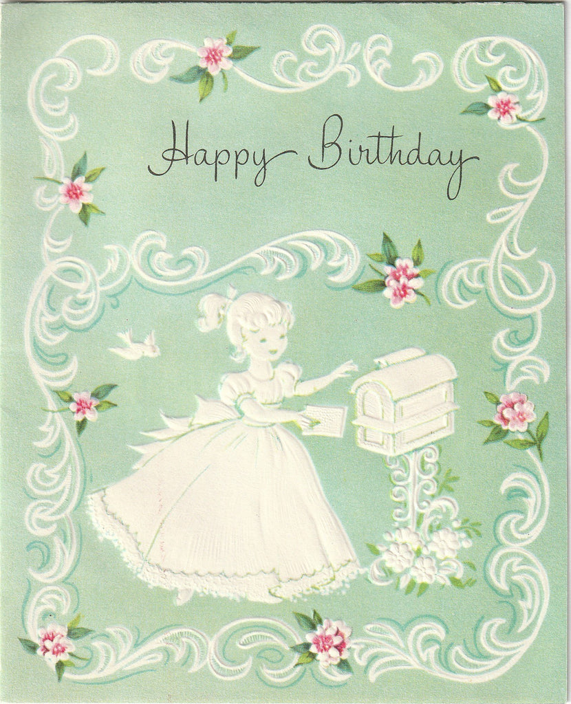 Be Grand and Gay, In Fact Just Right - Happy Birthday - A Sunshine Card, c. 1950s