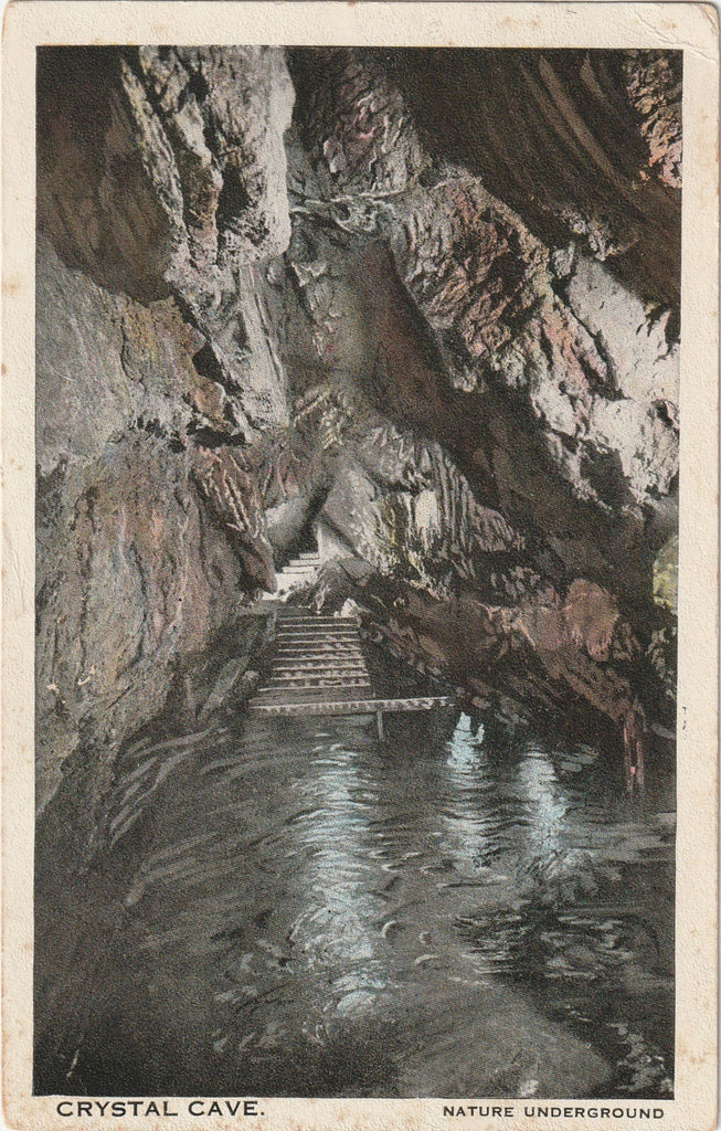 Crystal Cave Kutztown PA Postcard