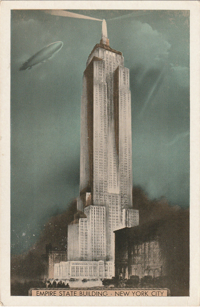 Empire State Building, New York City - Postcard, c. 1920s