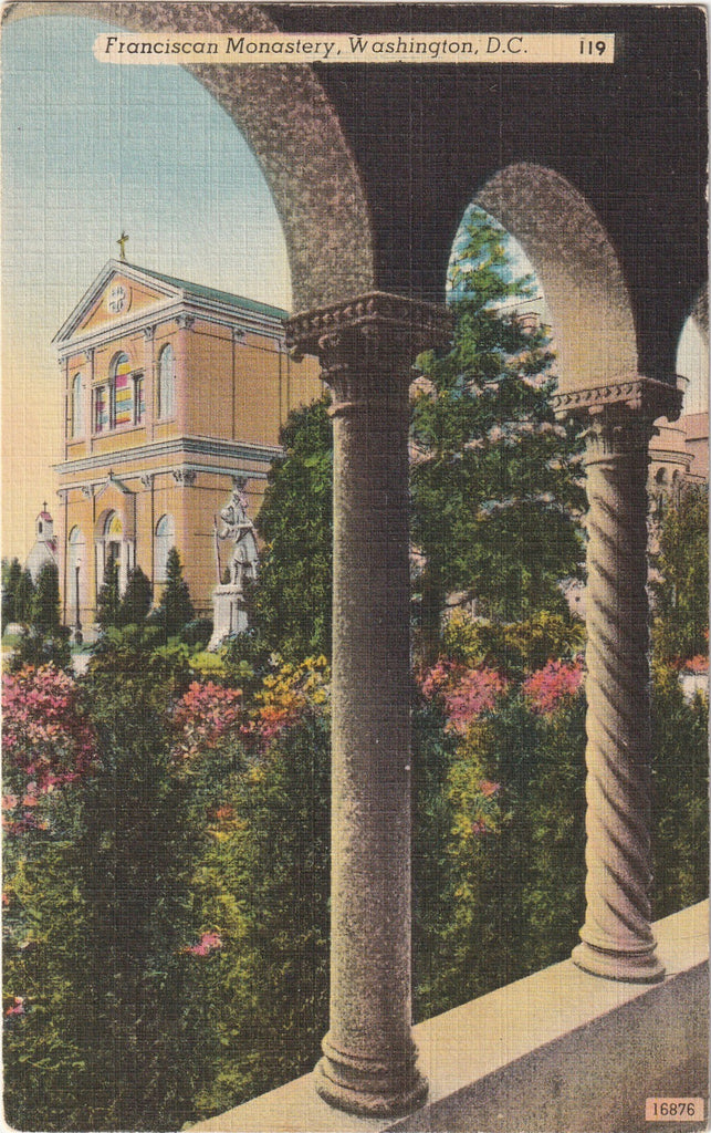 Franciscan Monastery of the Holy Land in America Postcard 