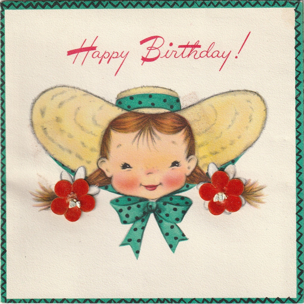 Happy Beginning, Middle and End to Your Birthday - Hallmark, c. 1950s