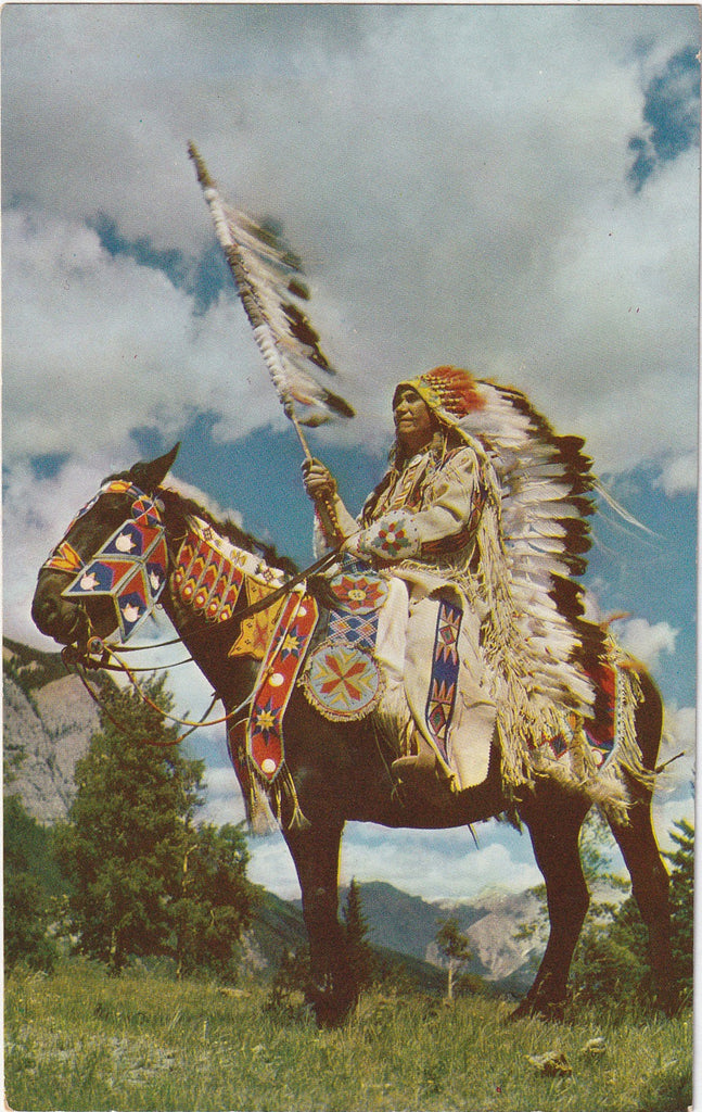 Indian Chief Postcard