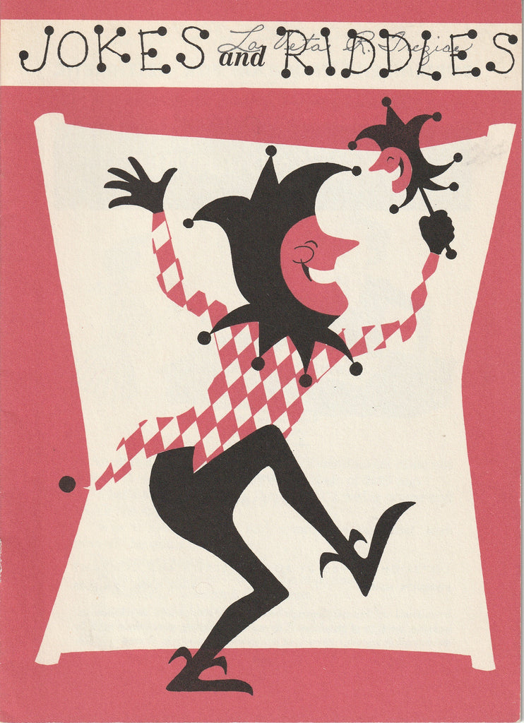 Jokes and Riddles - Enrichment Program for Arithmetic Grade 5 - Harold D. Larsen - John Everds - Booklet, c. 1956