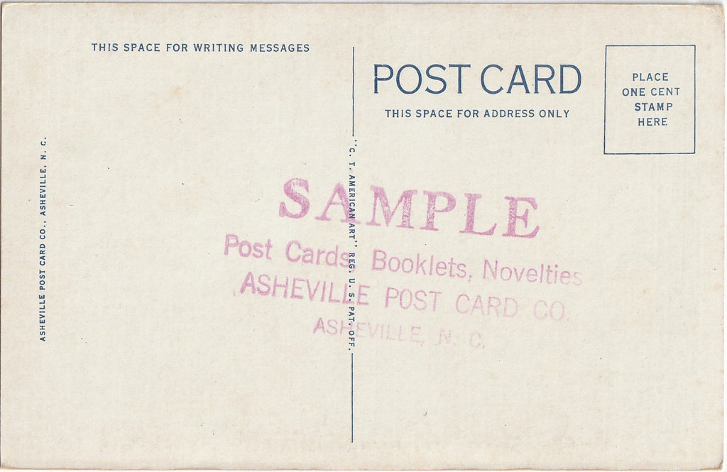 That Dear Old Flivver - King A. Woodburn - Poem Postcard, c. 1930s Back