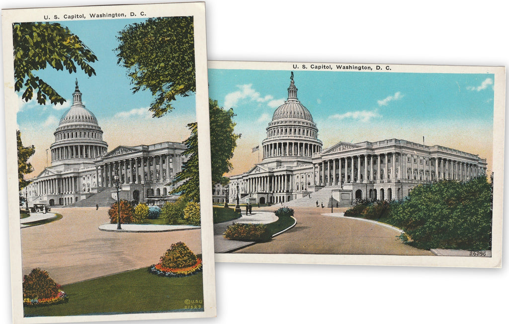 U. S. Capitol Building Washington D. C. Postcard SET