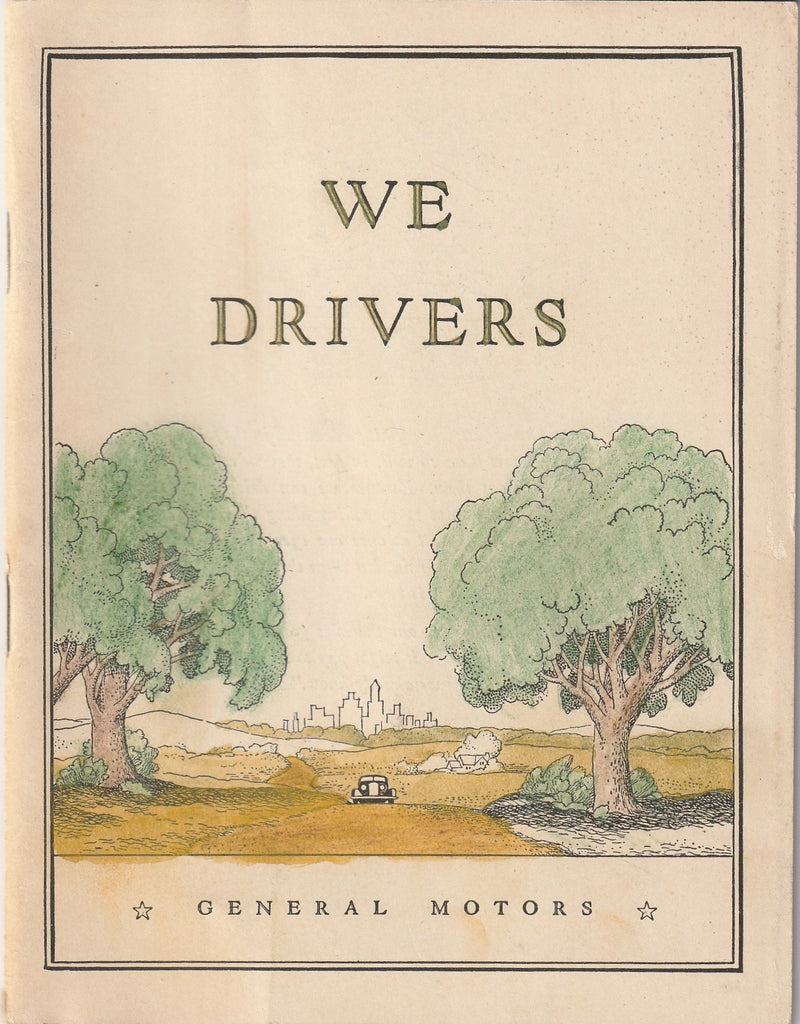 We Drivers General Motors Booklet 1938