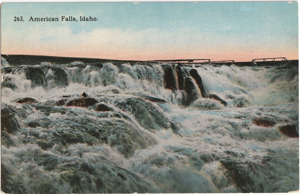 American Falls, Idaho - Postcard, c. 1900s
