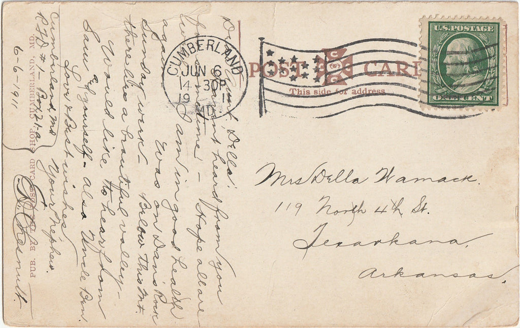 Dan's Rock - Cumberland, MD - Postcard, c. 1910s
