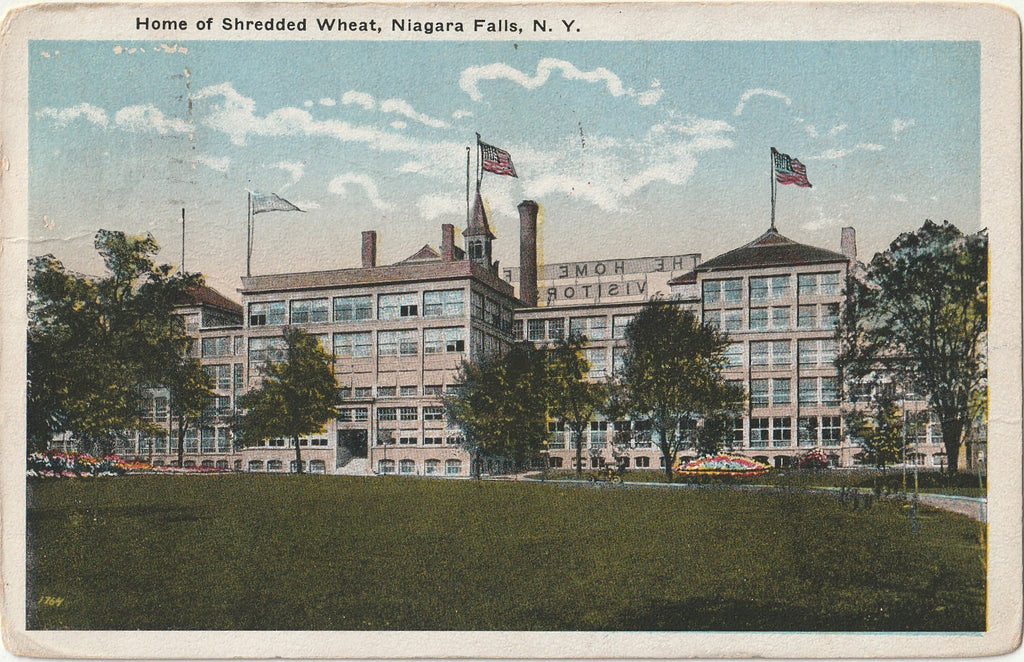 Home of Shredded Wheat - Niagara Falls, NY - Postcard, c. 1910s