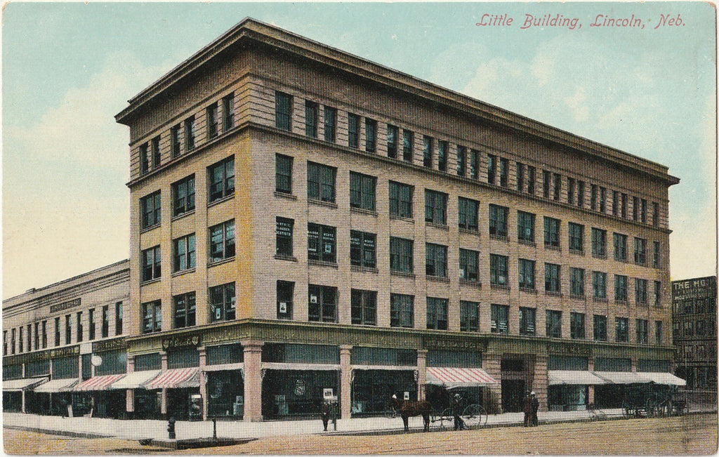 Little Building - Lincoln, Nebraska - Postcard, c. 1910s