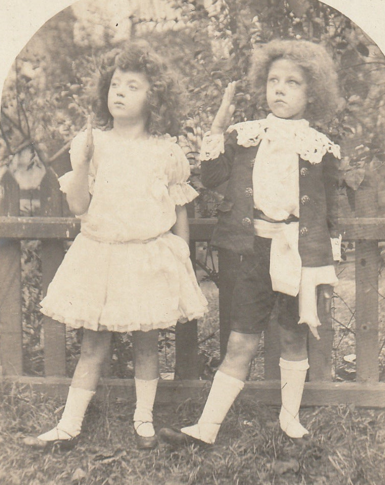 Living Dolls - Edwardian Children - RPPC, c. 1900s