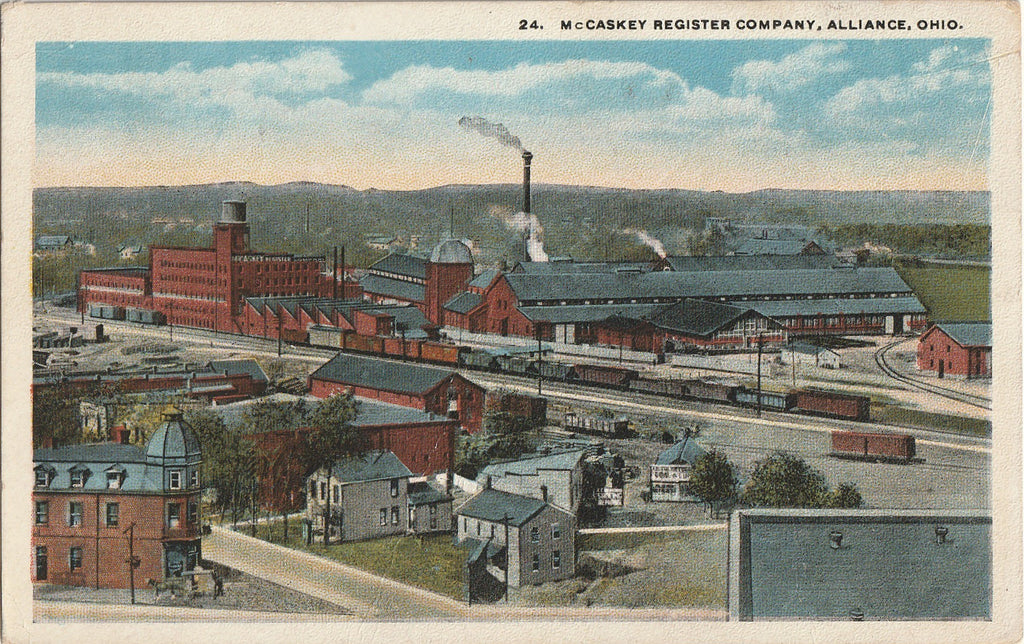 McCaskey Register Company - Alliance, Ohio - Postcard, c. 1920