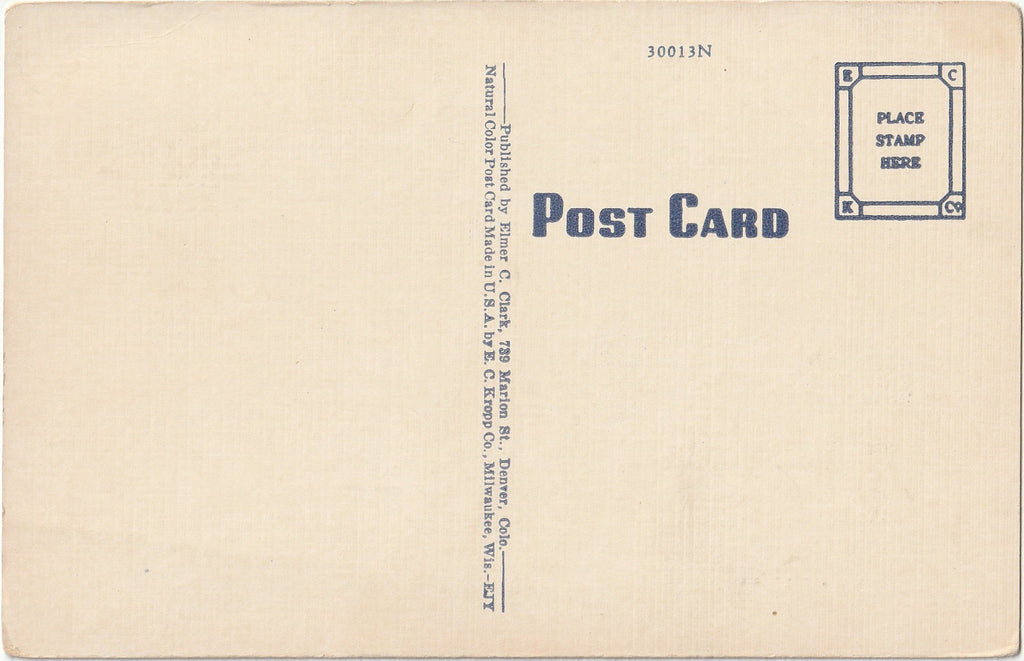 Mountain States Telephone & Telegraph Co. - Denver, Colorado - Postcard, c. 1930s