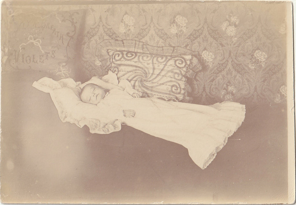 Only A Breath - Post-Mortem - RPPC, c. 1900s