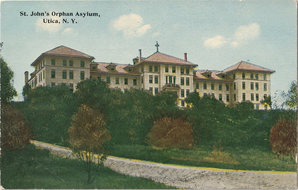 St. John's Orphan Asylum - Utica, New York - Postcard, c. 1910s
