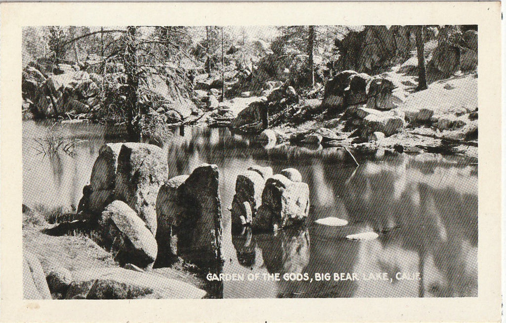 Big Bear Lake, California - SET of 10 - Souvenir Printed Photos, c. 1920s