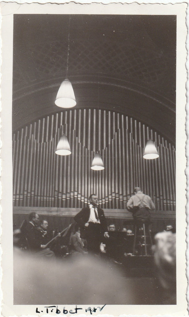 1942 May Festival - Philadelphia Orchestra - SET of 5 - Photographs, c. 1940s