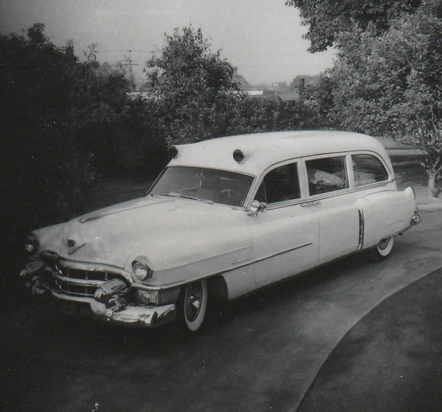Cadillac Ambulance 1955 Photograph Close Up
