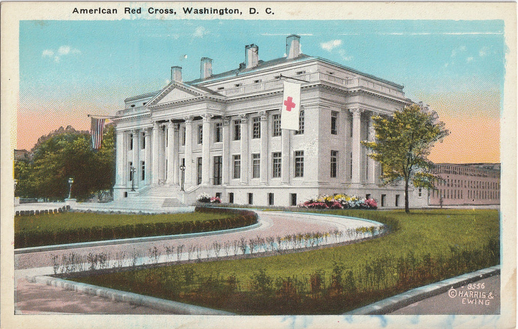 American Red Cross Washington DC Postcard