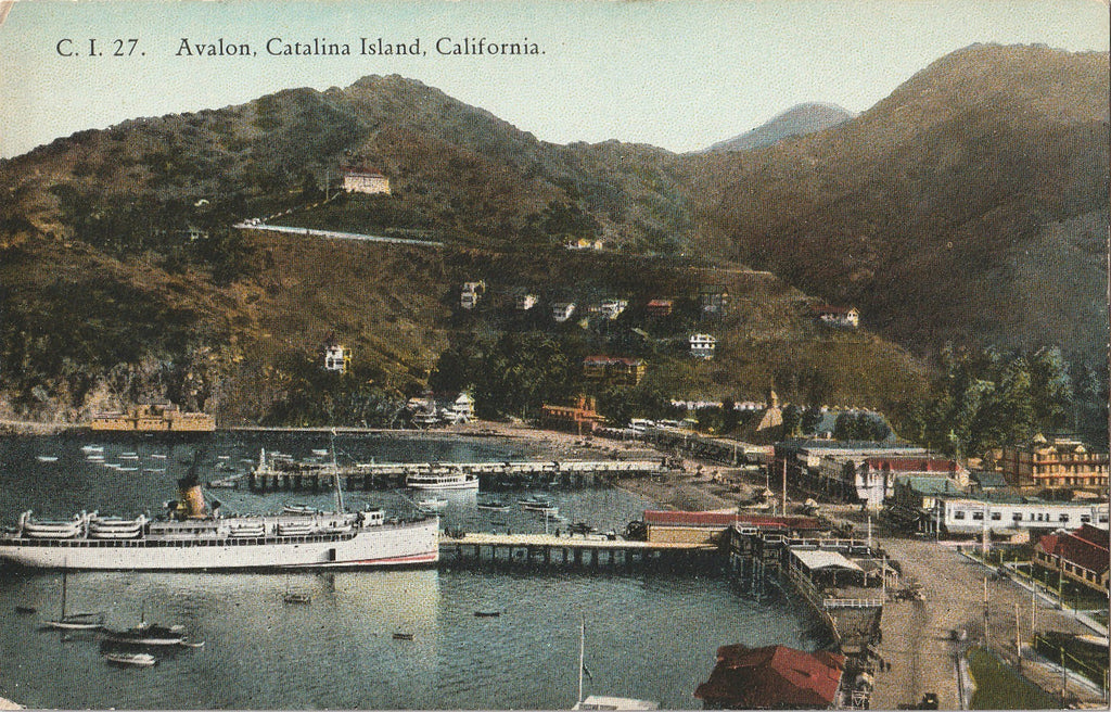 Avalon Catalina Island California Postcard