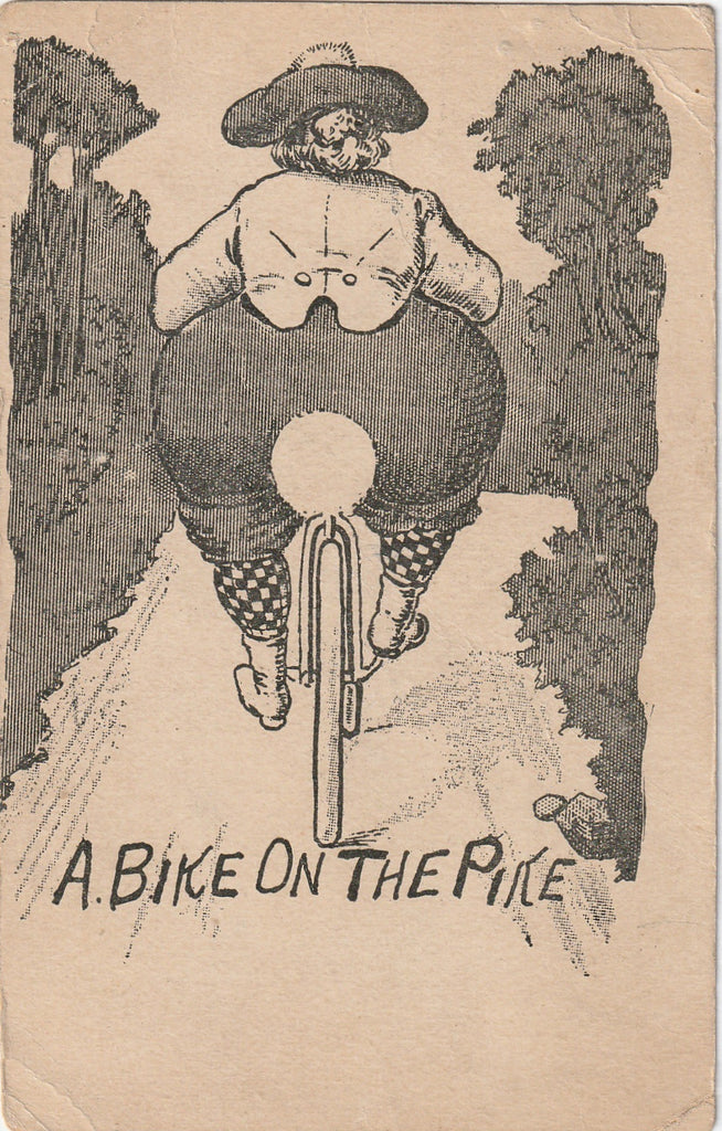A Bike On The Pike Postcard