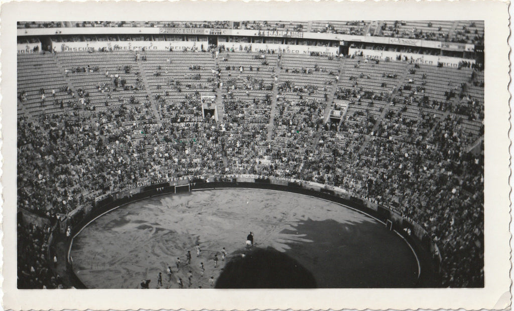 Bull Fight Processional Mexico City 1950s Photo