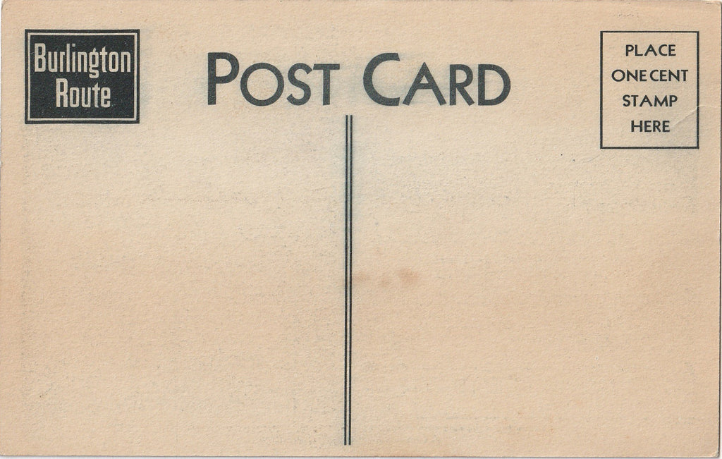 Railway Post Office -SET of 2- Century of Progress - Postcards, c. 1933