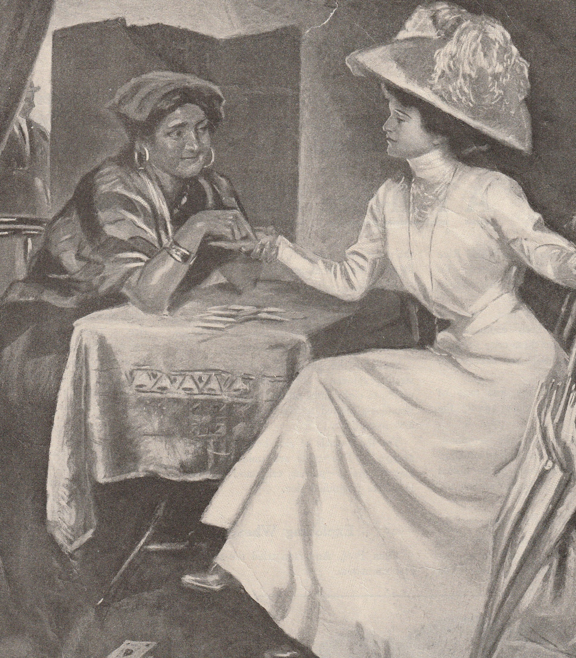 Carnival Fortune Teller - Lester Ralph - Lithograph, c. 1900s ...