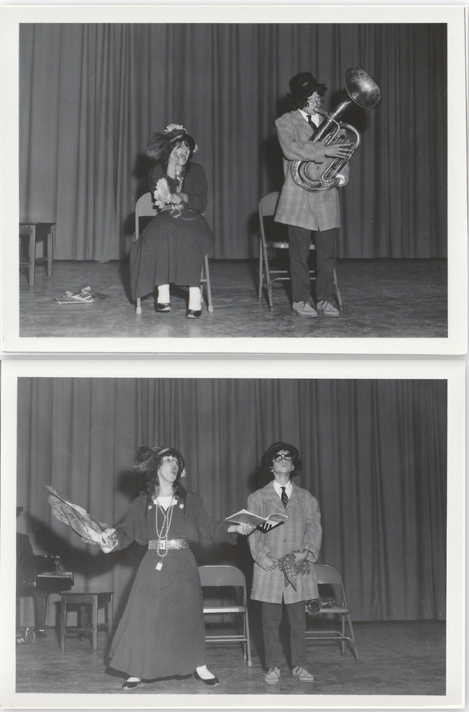 Cherryl White and Guy Reithmeyer - Comedy Act - SET of 2 - Photos, c. 1960s 