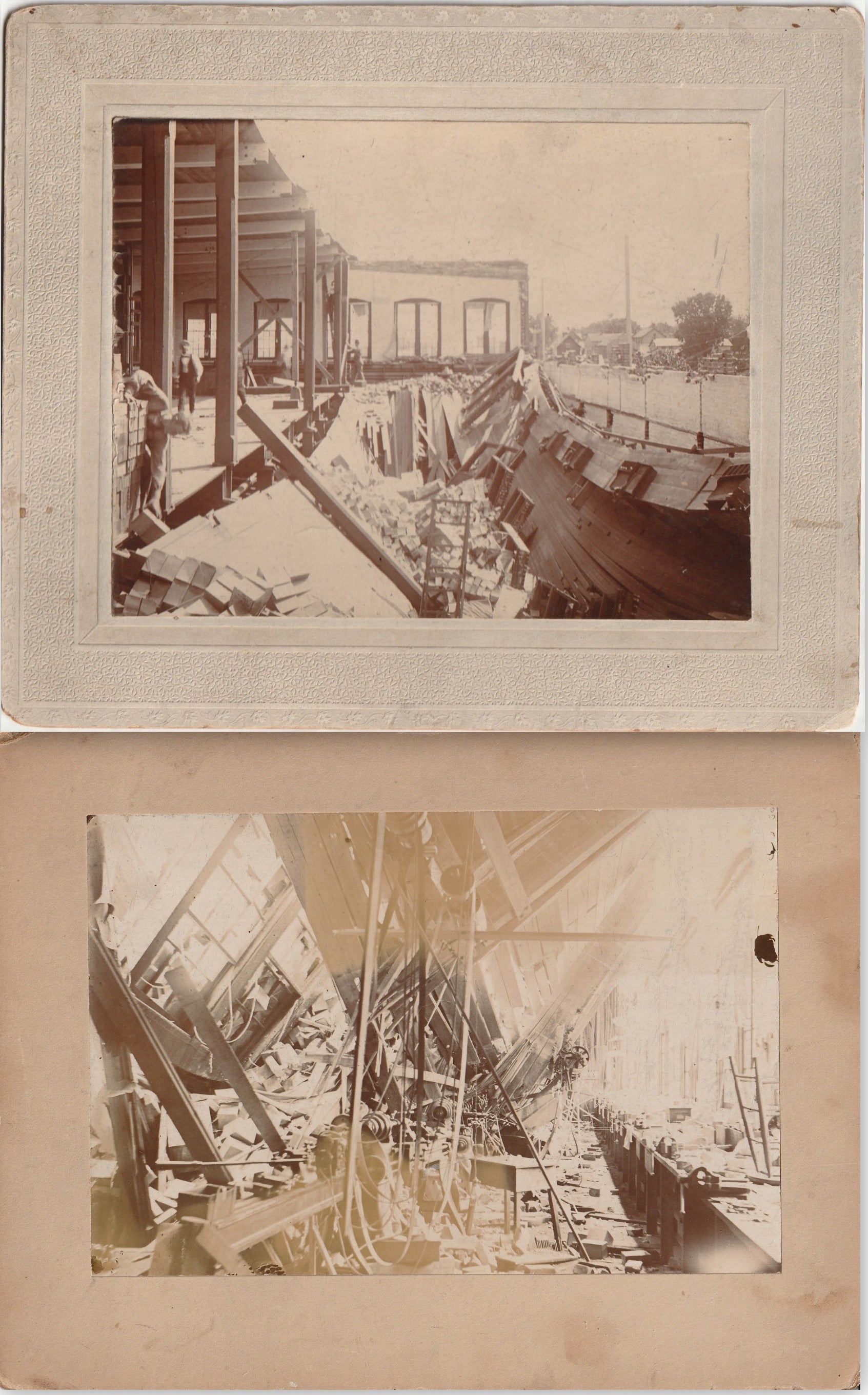 Clinton Lock Company Disaster - Partially Collapsed Building - Clinton ...