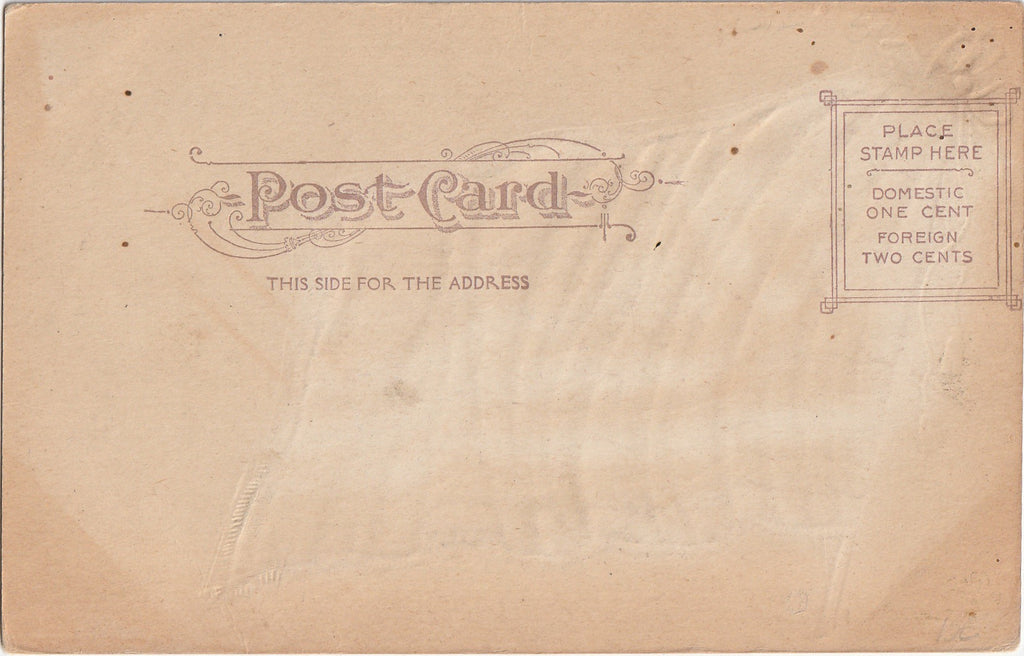 Conquer We Must, When Our Cause Is Just - American Flag - Postcard, c. 1900s Back