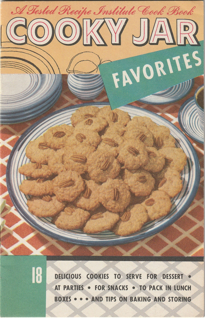 Cooky Jar Favorites - Tested Recipes Institute - General Motors Information Rack Service - Booklet, c. 1960