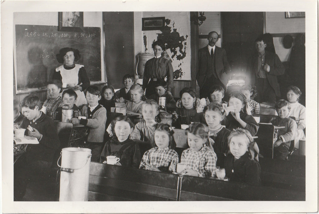 Douglas County Rural School Children - Colorado - Superintendent Erickson - Photo Reprint, c. 1950s