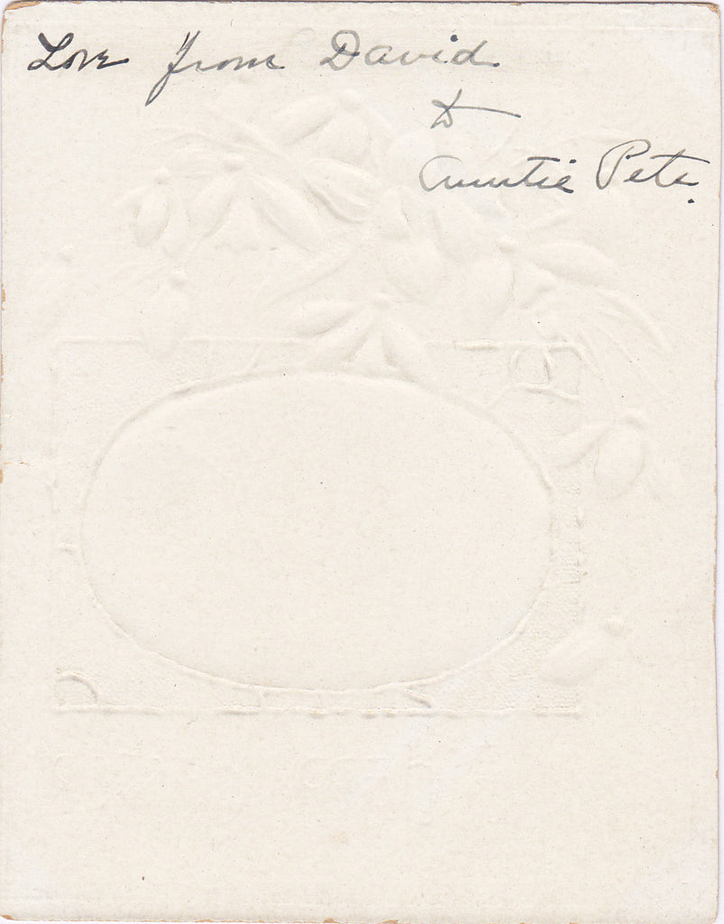 Victorian Easter Cherub Card