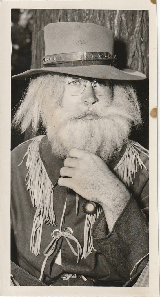 Fake Beard - Mountain Man - Photo, c. 1950s