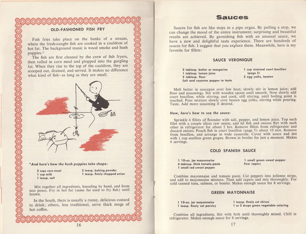 Fish Is Delicious - By Richard Salmon - General Motors Information Rack Service - Burk & Co. Inc. - Booklet, c. 1954 Inside 3
