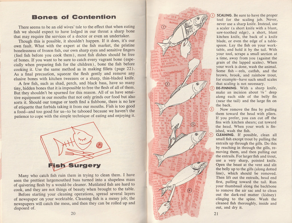 Fish Is Delicious - By Richard Salmon - General Motors Information Rack Service - Burk & Co. Inc. - Booklet, c. 1954 Inside 4