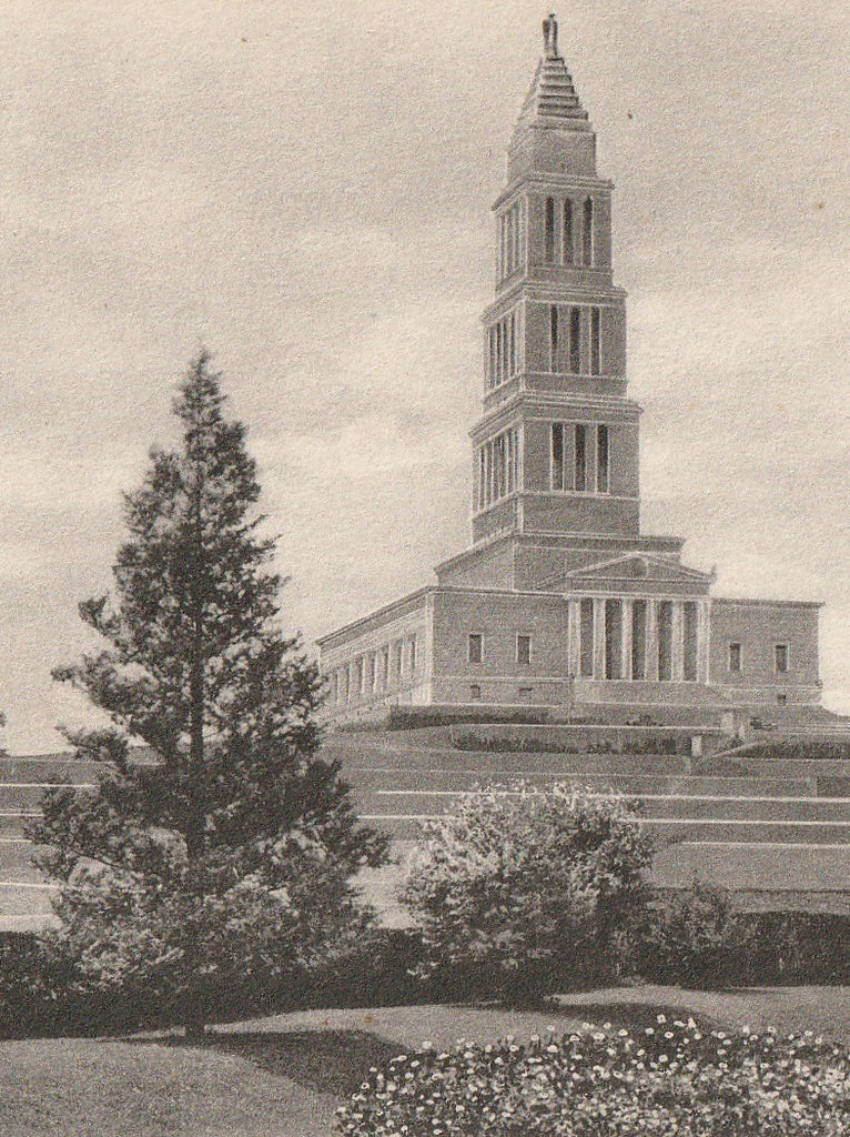 George Washington Masonic National Memorial Alexandria VA Postcard Close Up 3