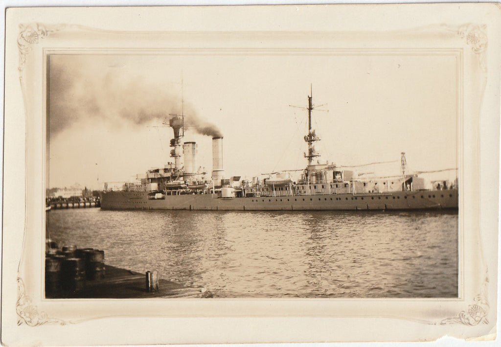 KMS Emden - German Cruiser - SET of 2 - Photographs, c. 1920s