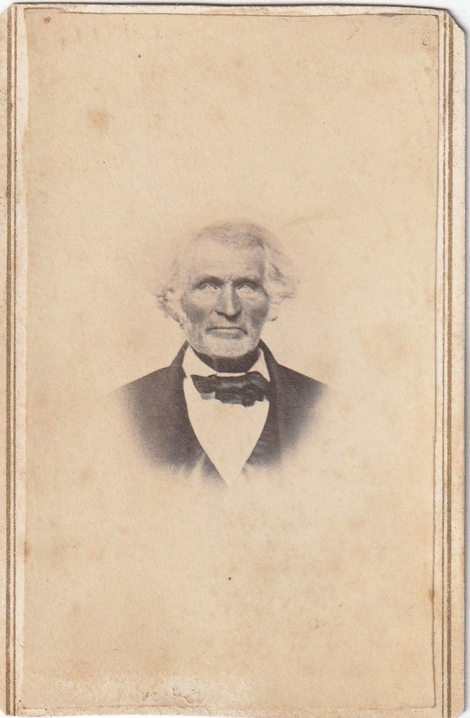 Grizzled Old Victorian Man CDV