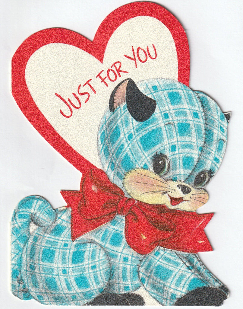 Guess Who Thinks Y-O-U Are As Nice As Can Be - Valentine Card, c. 1950s