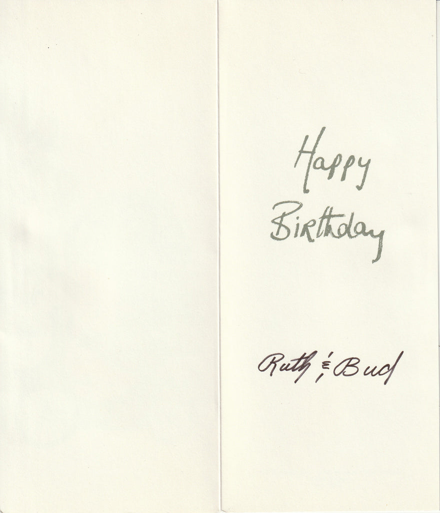 Happy Birthday - R. Etna - Gordon Fraser Gallery - Card, c. 1970s Inside