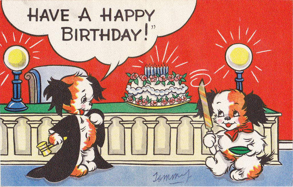 Hear Ye, Hear Ye! - Birthday Card, c. 1940s