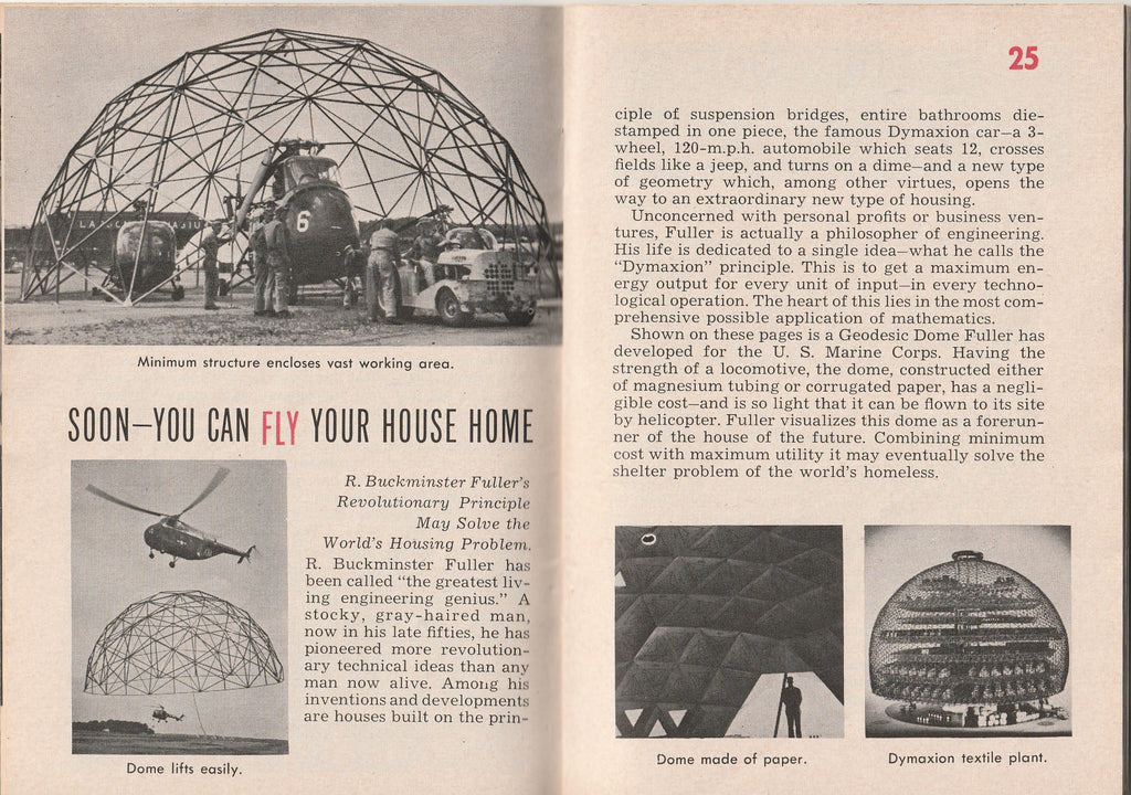 A House You Can Fly - Hypnotism: Cure For Emotional Ills - Joanne Dru - Tempo Pocket News Weekly Magazine - Aug. 30, 1954