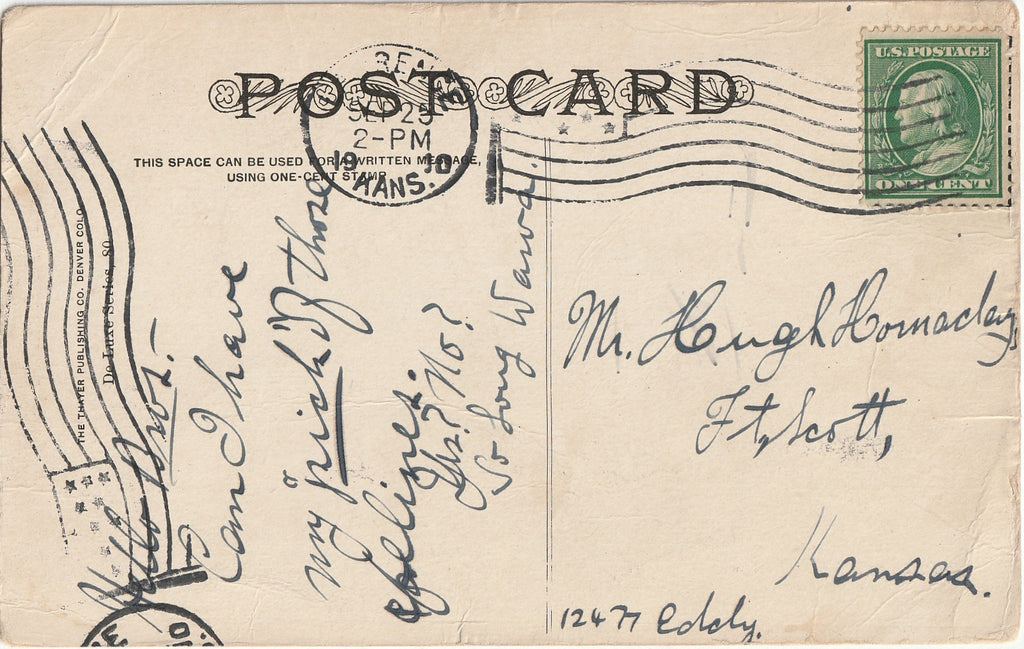 I Took My Pick - Frederick L. Cavally - Postcard, c. 1908