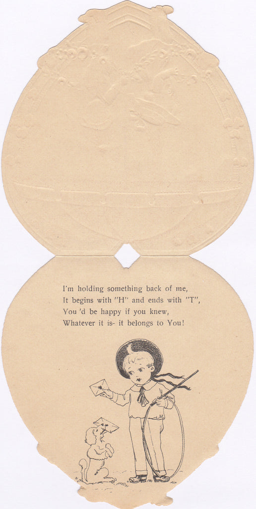 My Heart Belongs To You Forever - Valentine, c. 1910s